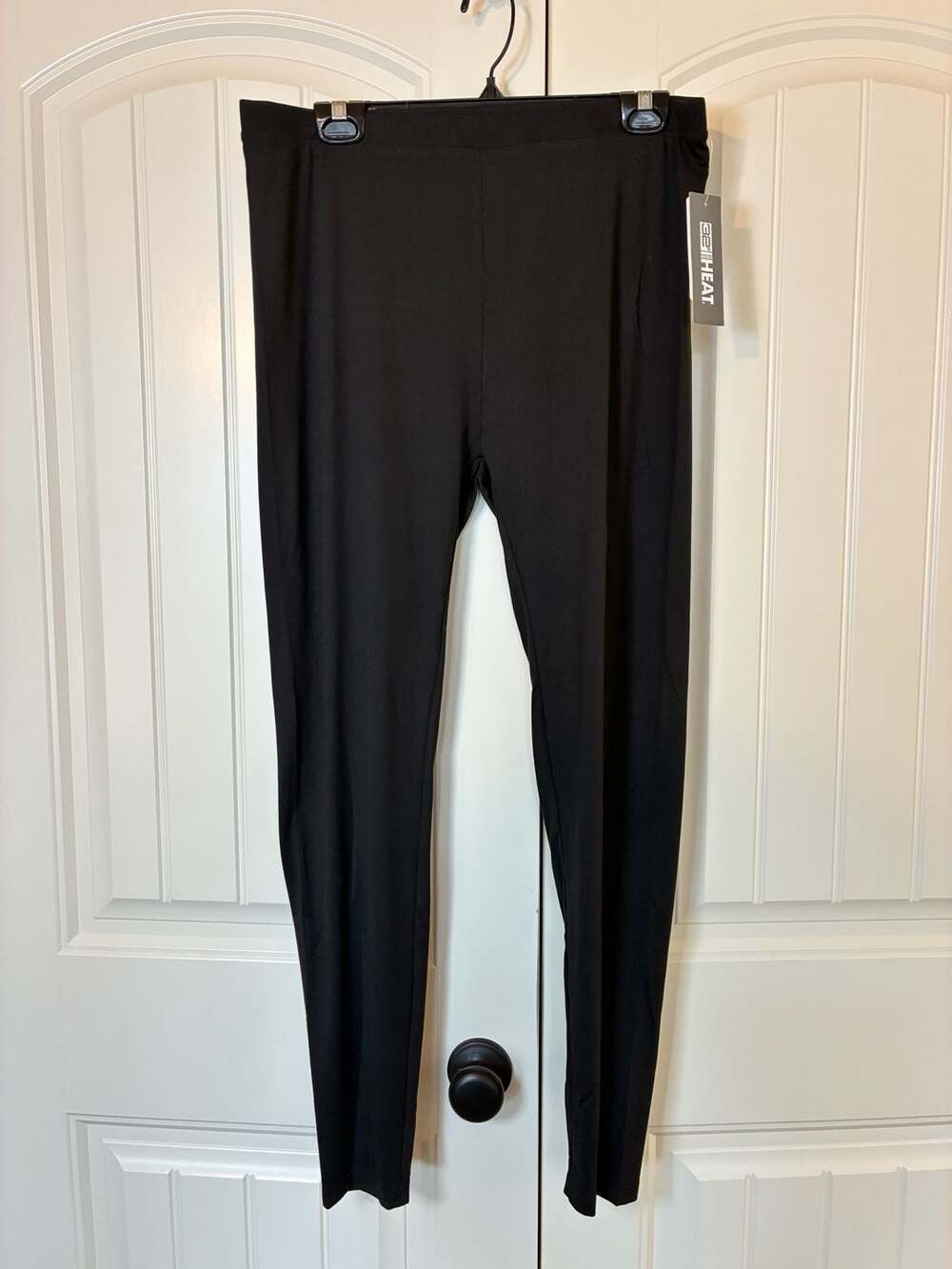 32 Degrees Heat Black Leggings Size XL